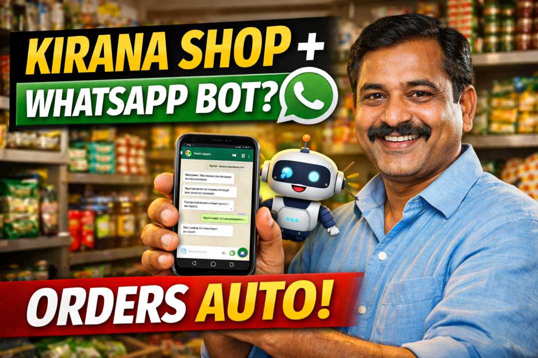 WhatsApp Bot for Kirana Shop