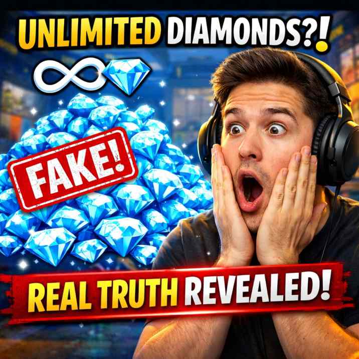 How to get unlimited diamond in free fire