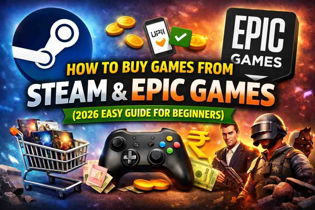 how to buy games from steam and epic games